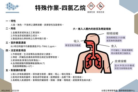 特殊作業_四氯乙烷、正己烷