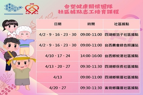 台塑健康關懷團隊-社區據點志工培育課程_202604