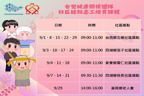 台塑健康關懷團隊-社區據點志工培育課程_202609